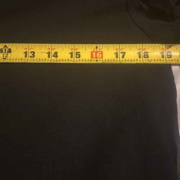 New Calvin Klein Womens Sheer Tie Neck Blouse, Black size small - Picture 8 of 13